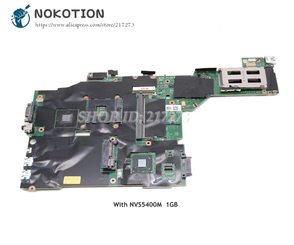 NOKOTION Lenovo Thinkpad T430 Nešiojamas Plokštė SLJ8A DDR3 NVS5400M 1GB 04Y1423 04X3653 04W6633 04X3651 04X3655