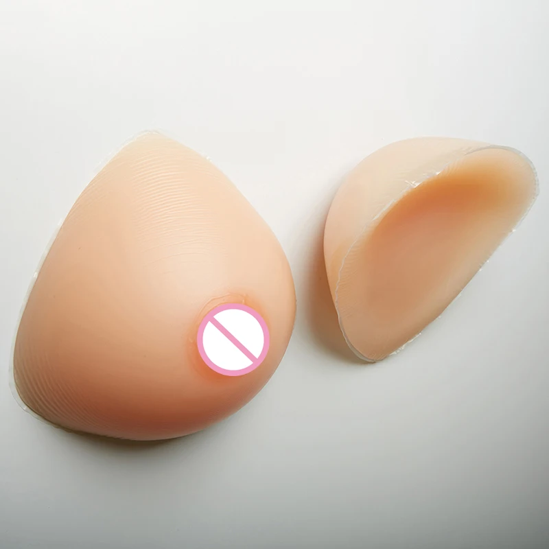 Liifun Silikono, Dirbtinių Fake Boobs Tikroviškas Krūties Formos Breastplate Trikampio dėl Krūties Apsaugos Crossdresser