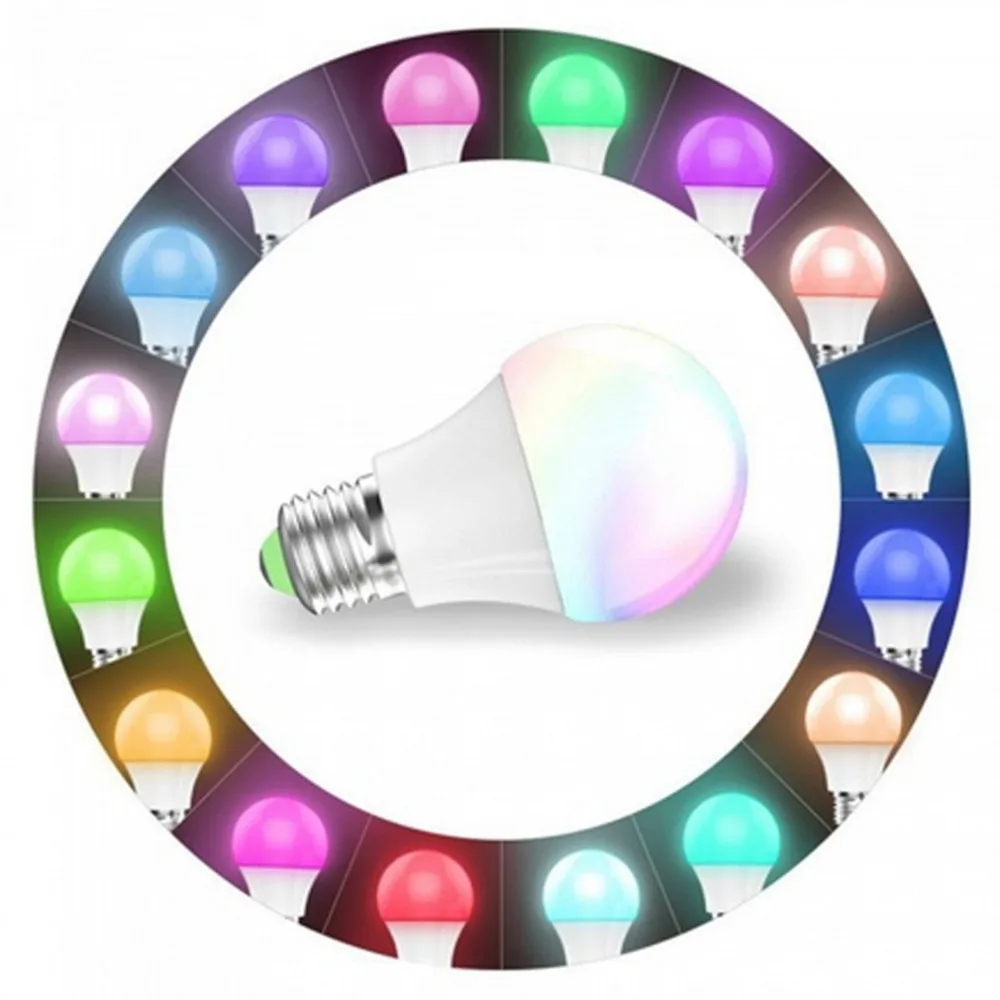 RGBW Smart LED Lemputės Wifi Nuotolinio Valdymo Apšvietimo Lempos Spalva Pakeisti Pritemdomi LED Lemputė skirta 