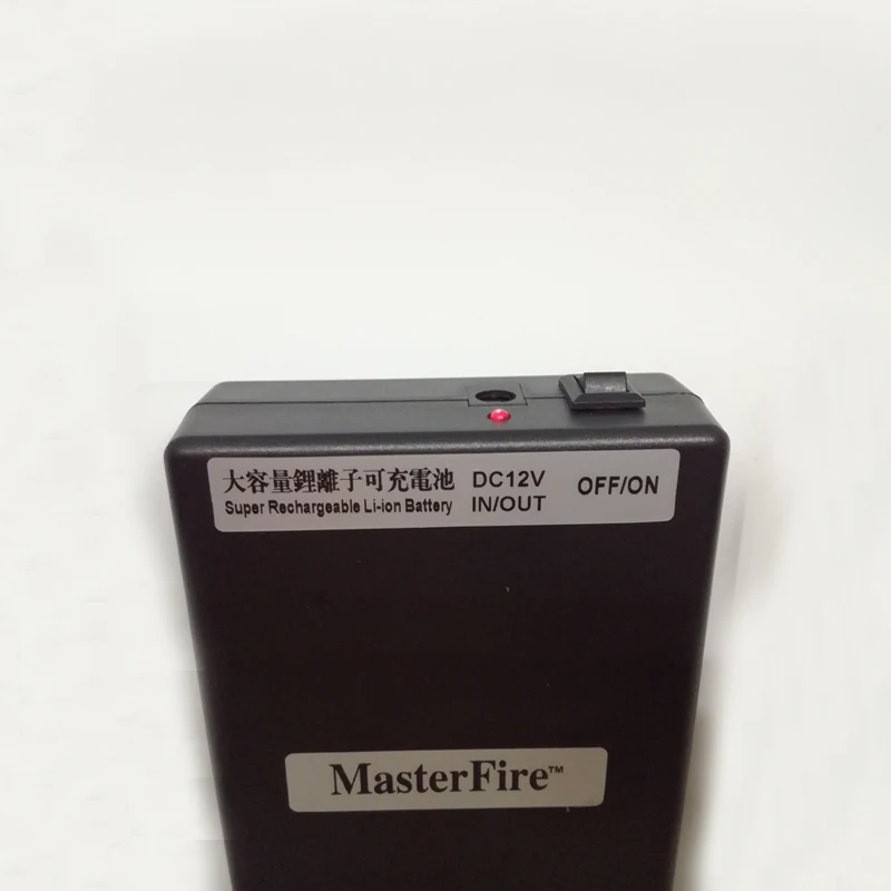 MasterFire 20set/daug YSN-12980 DC 12V 9800mah Li-ion Akumuliatorius Ličio-jonų Baterijų Paketas VAIZDO kamera
