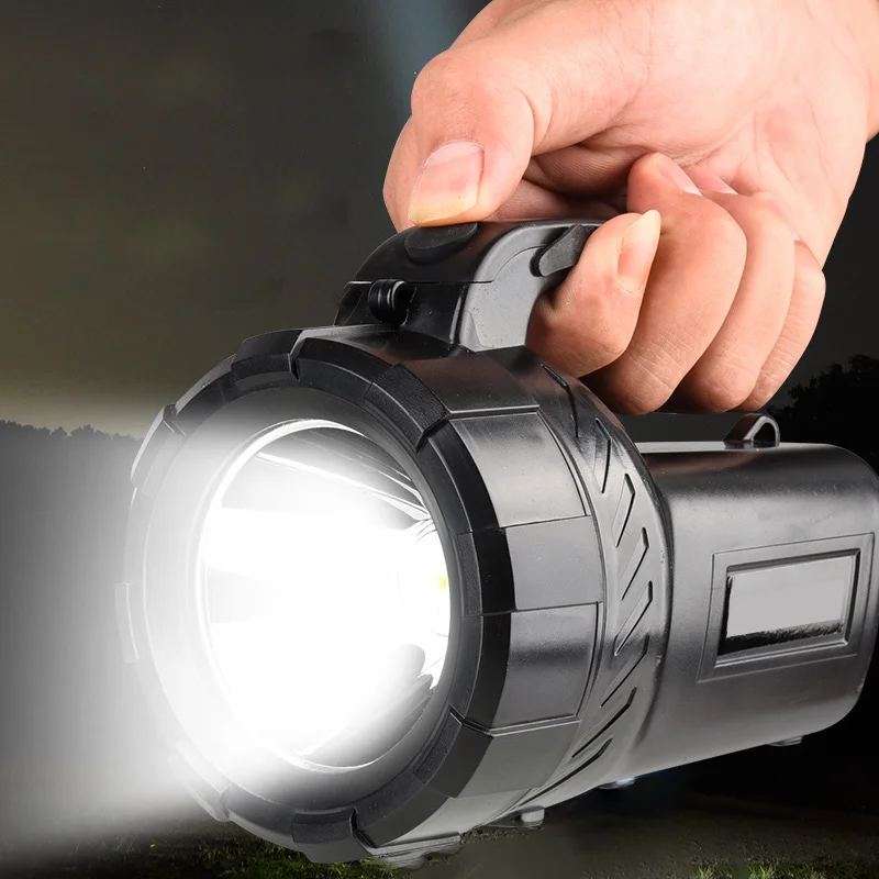 Naujos COB LED Prožektorius 8 Režimas Didelės Galios Nešiojamų Dėmesio USB Įkrovimo Lauko Vandeniui Medžioklės Akiratyje Kempingas Lempa