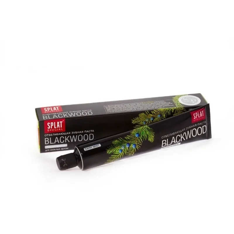 Purškiamasis Specialios Blackwood Diş Macunu Etkili Beyazlatma Siyah Diş Macunu Ağız Bakımı Florür Içermez 75 ml