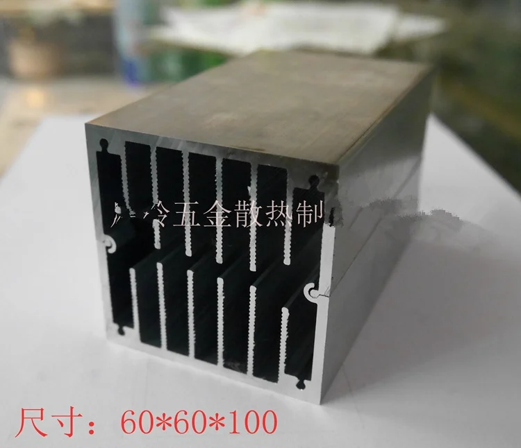 CPU aliuminio lydinio radiatorius 60*60*100 / 93*93*100MM elektroninių komponentų aliuminio heatsink aliuminio šilumos dissipator modulis