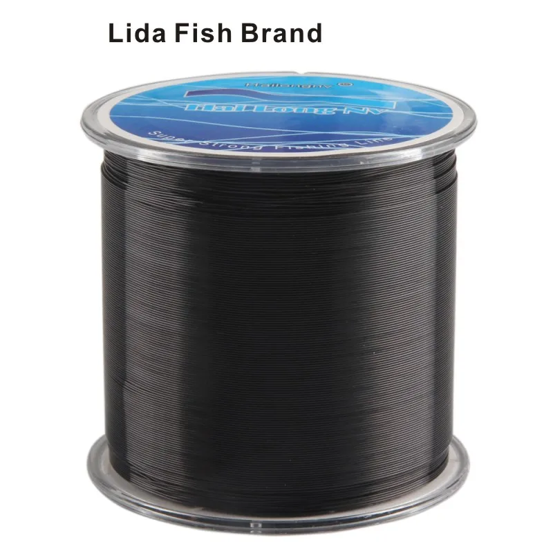 Lydos Žuvų Ženklo 6 spalvų 500m Nailono žvejybos line Aukštos kokybės Japonų importuoto žaliavinio šilko naujausias nano įgūdžius