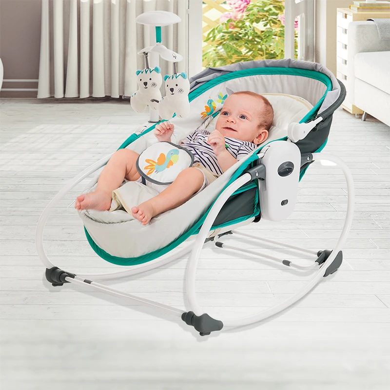 Kūdikių Elektros Baby Shaker Vibracijos Supamoji Kėdė Smart Lova Miegoti, Ponaitis Automatinė Paguodos Kėdutė, Lopšys Krepšelio