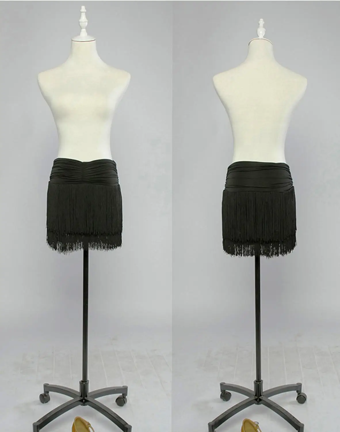 G2002 lotynų sportinių šokių profesionalų du sluoksnis kutai sūpynės dizaino sijonas