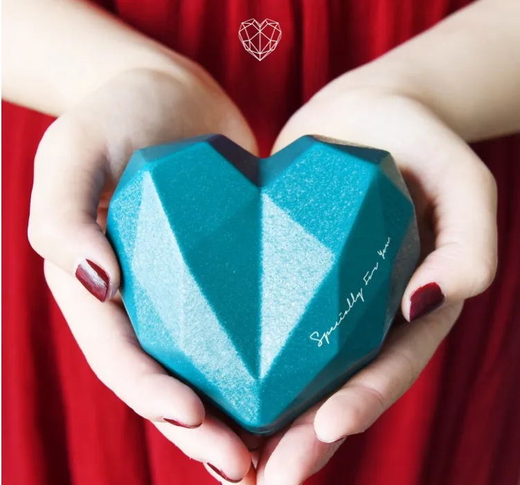 Nemokamas Pristatymas 10vnt Vestuvių naudai alavo langelį raudona ištikimas mėlynos spalvos širdies formos kūdikio gimtadienio saldainių dėžutė pakuotės, dovanų dėžutės svečių