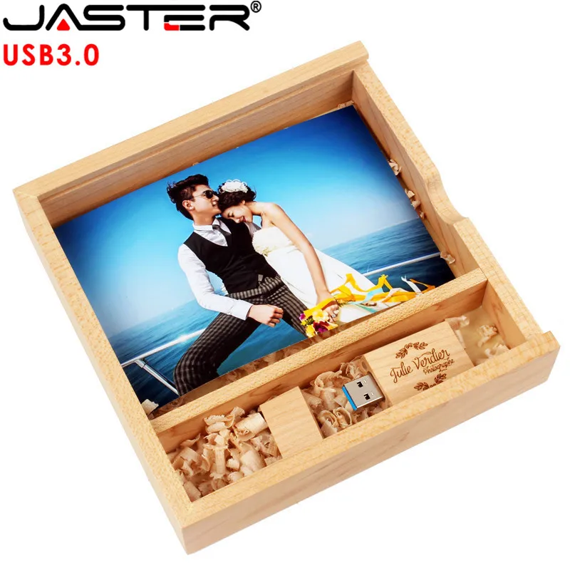 JASTER USB 3.0 medienos Nuotraukų Albumas+box usb 