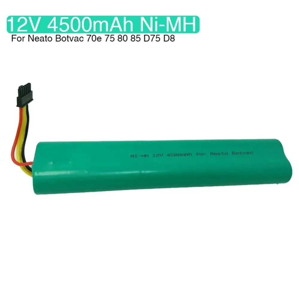 NI-MH 12V 4500mAh bateriją už Neato Botvac 70e 75 80 85 D75 caSino187 Dulkių siurblys Pakeičia 945-0129