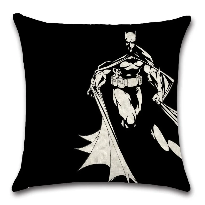 Dark knight Superhero Pagalvėlė Padengti Šalies Dekoracija Namuose namas sofa-lova, kėdės sėdynės pagalvės užvalkalą vaikams dovanų draugas metu