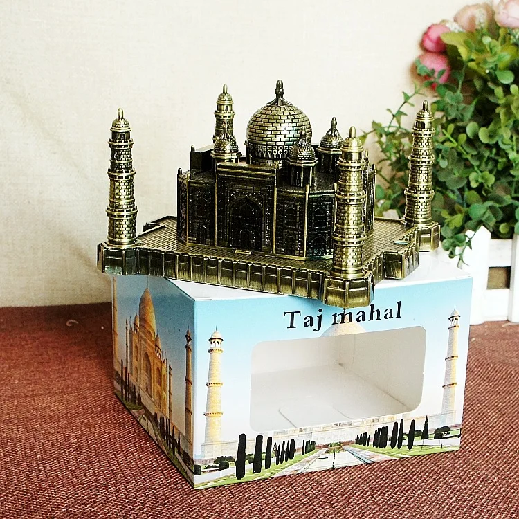 Indija Taj Mahal, Dekoravimo, Rankdarbių Pasaulio Paminklų Architektūra, Pastatas, Geležies Modelis Meno Namų Taj Mahal, Suvenyras, Dovanos