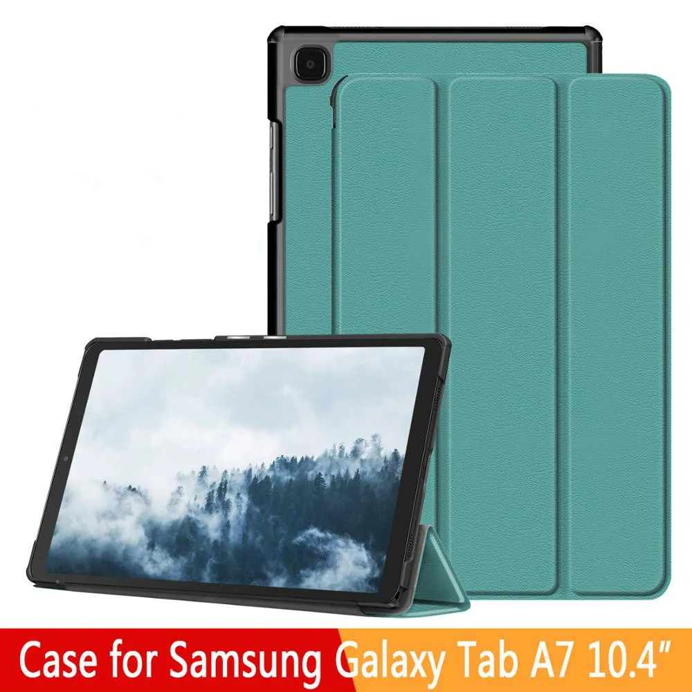 Case for Samsung Galaxy Tab A7 10.4 SM-T500/T505 Tablet Reguliuojami Veidrodėliai Stovo Dangtelis skirtas Samsung Galaxy Tab A7 10.4 2020 Atveju
