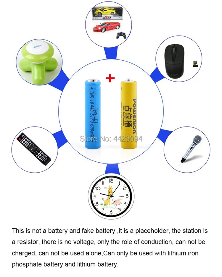 8pcs/daug 14500 li-ion ličio manekeno netikrą baterijos AA baterijos setup manekeno ląstelės negali įkroviklis, Ličio geležies fosfato baterijos