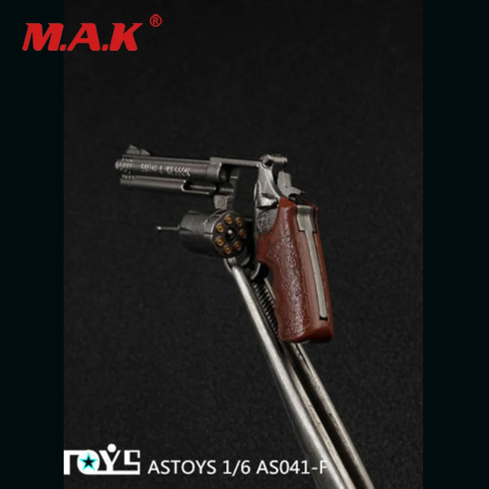 AS041F 1/6 Masto Revolver Ginklas Modelis Žaislas pistoletas Pistoletas Tinka 12