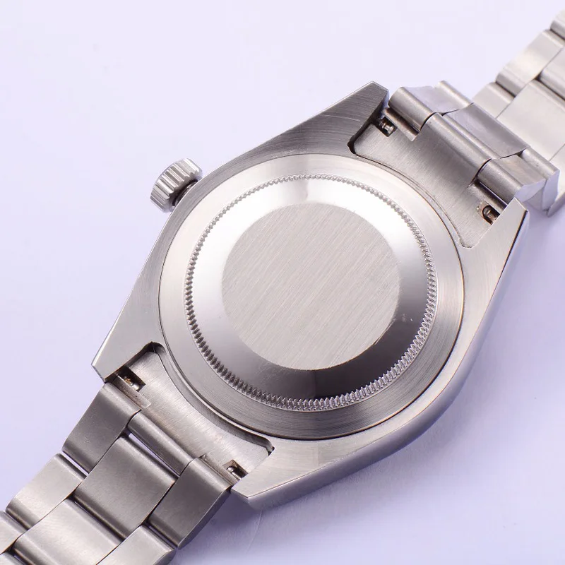 Parnis 40mm Mechaninis laikrodis Vyrams iš Nerūdijančio Plieno Juosta Automatinė Savarankiškai Vėjo Sapphire Kristalas Laikrodis Šviesos Vandeniui vyriški Žiūrėti