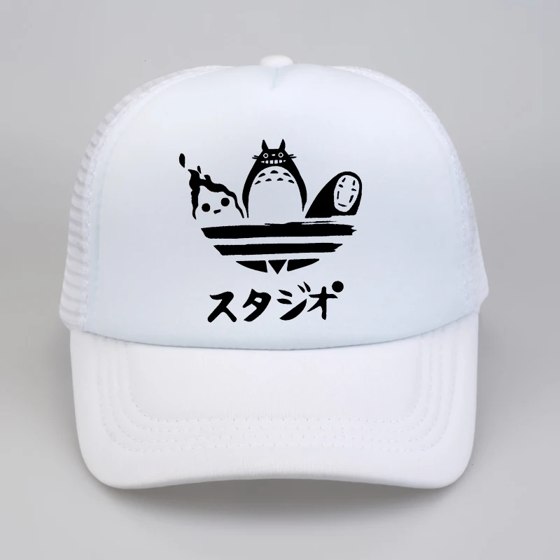 Dizainas harajuku skrybėlę Animacinių filmų Totoro Atkakli Toli kepuraičių Ne Veido Beveidis Žmogus snapback skrybėlės Moterims Anime akių trucker bžūp
