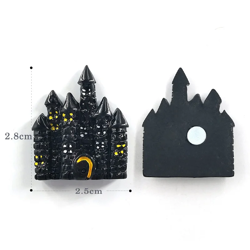 10vnt Helovinas Monstras šaldytuvas magnetai 3D Dervos Amatų lenta, Šaldytuvas Vaikas Pranešimą post 