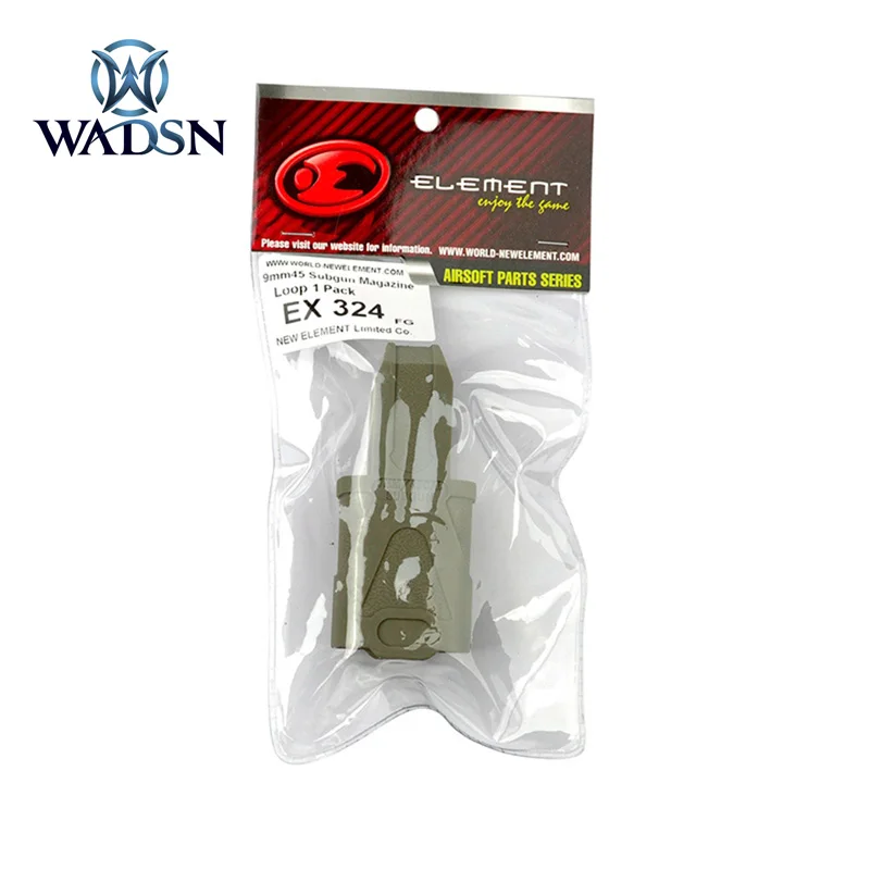 WADSN Taktinis 9MM 45 Subgun Žurnalas Kilpa, 1 Vnt Medžioklės NATO Narve Greitai Mag Guminės Kilpos MP5 serijos Padėti Ginklą Priedai