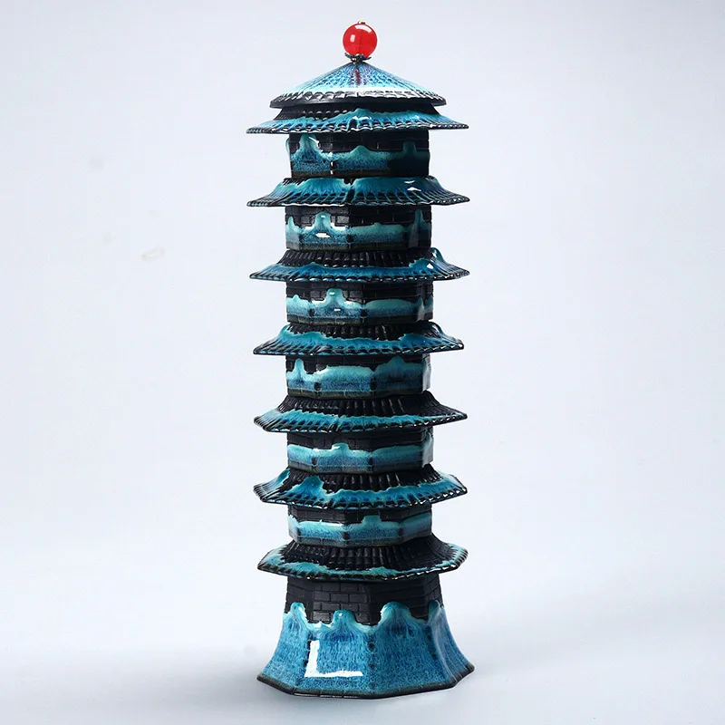 Naujas unikalus dizainas Arbatos rinkinys,Aštuoni lobis bokštas kelionės arbatos rinkinys temmoku glazūra Porceliano Prekės Išskirtinį Nustatyti GongFu Arbatos Puodelio