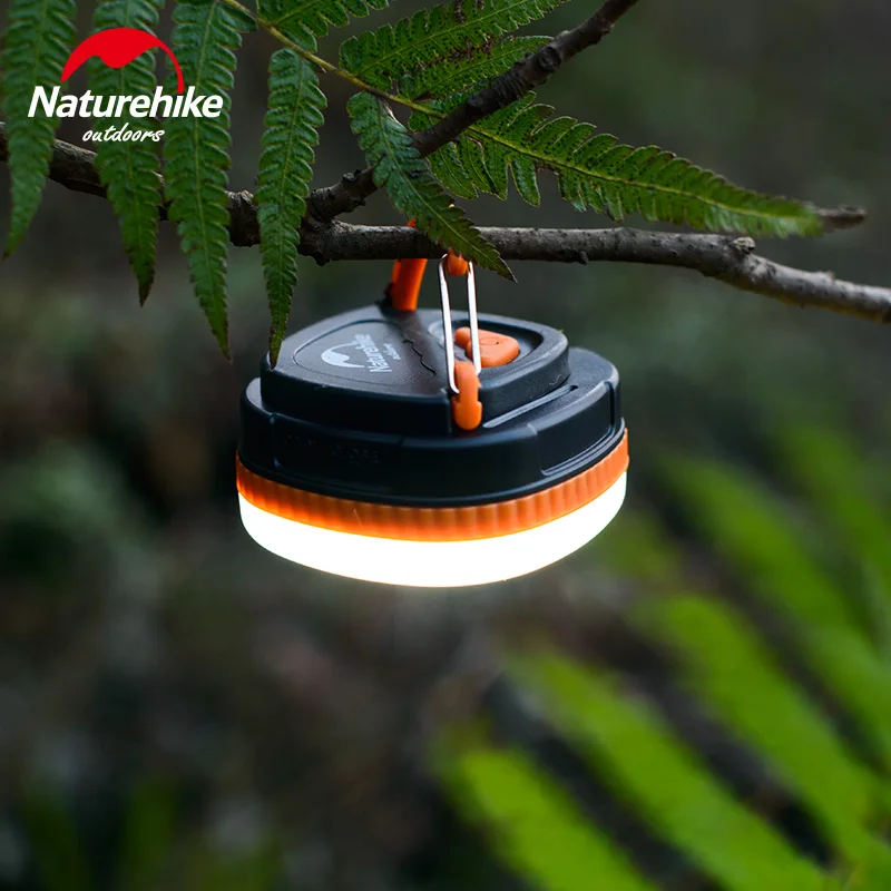 Naturehike Kempingas Lempa LED Multi-funkcija Vandeniui USB Įkrovimo/Baterijos Vandeniui Lengvi Nešiojamieji Kempingas Palapinė Camp Šviesos