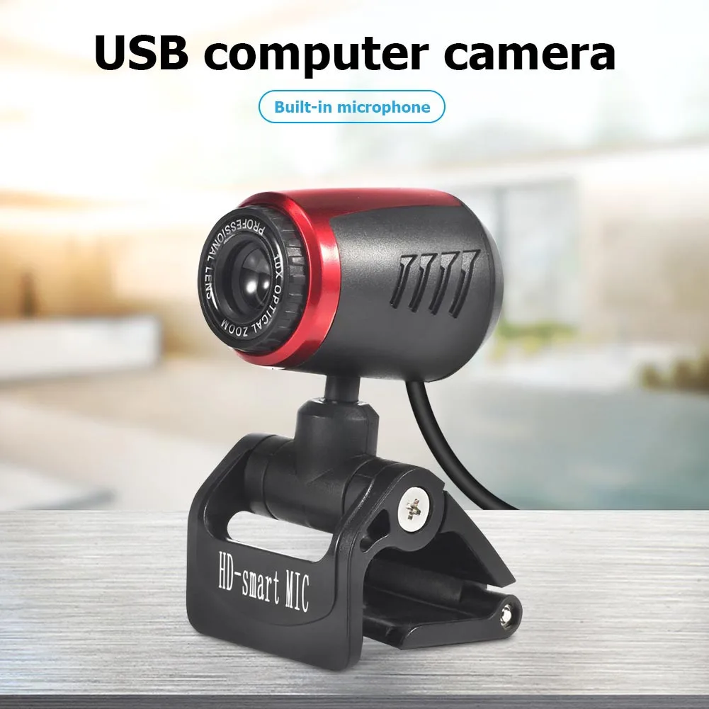 Karšto HD USB Kamera, integruotas Mikrofonas Web Kamera, skirta 