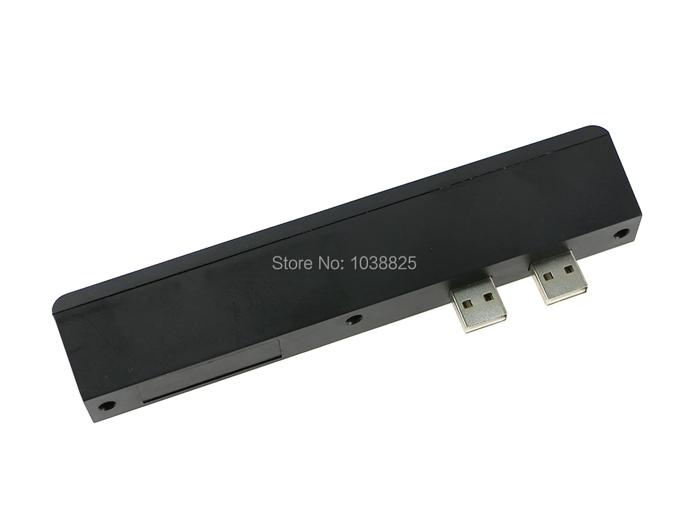 Karšto naujas 5 PORT USB Hub Playstation PS3 Slim 2.0 High Speed Adapteris
