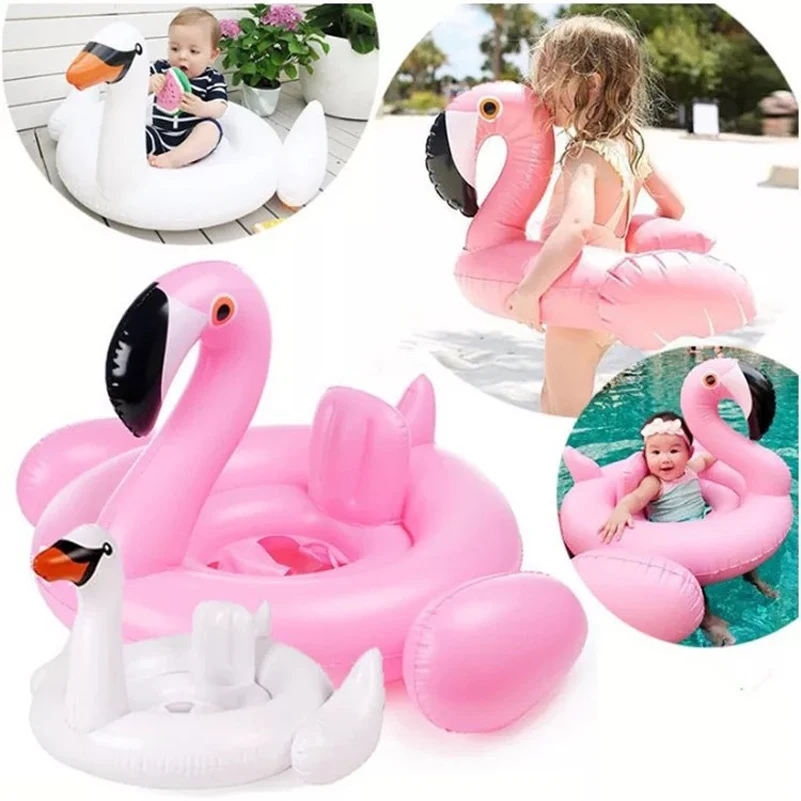 YUYU inflat flamingo Plaukti žiedas kūdikių Flamingo baseinas plaukti Pripučiamas ratas Swan vaikas Plaukti žiedas Baseinas Žaislas babi plūdės plaukimo baseinas
