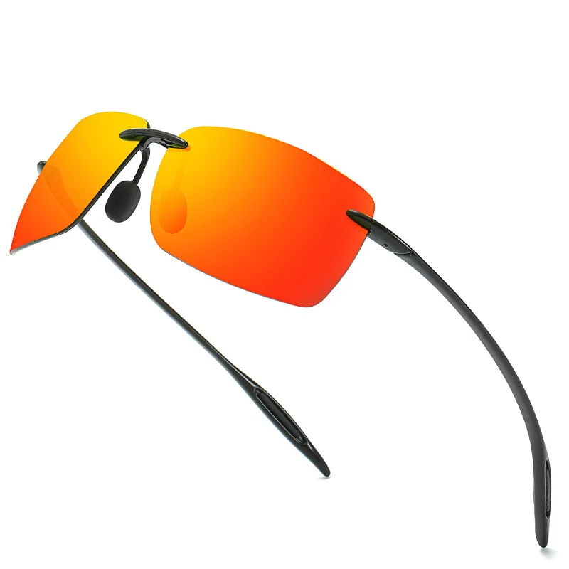 HBK Aikštėje Neperleidžiama Poliarizuoti Akiniai nuo saulės Vyrams Taškus TR90 Lengvas 2021 Vairavimo Saulės Akiniai Vyrų Markės Dizaino Atspalvių UV400