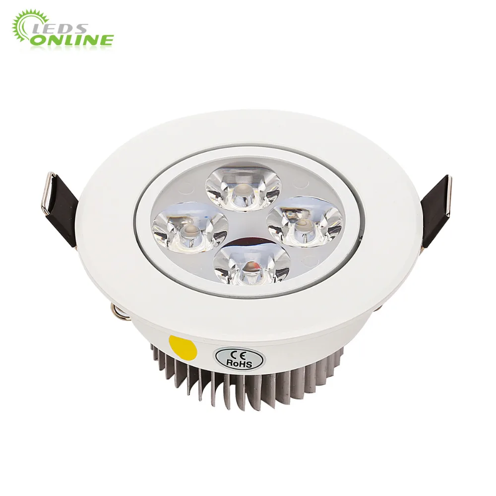 10vnt/daug 9w 12w 15w šaltai balta šiltai balta pritemdomi LED Embedded Downlight AC110V 220V namų vonios kambarys kitch parduotuvėje žibintai