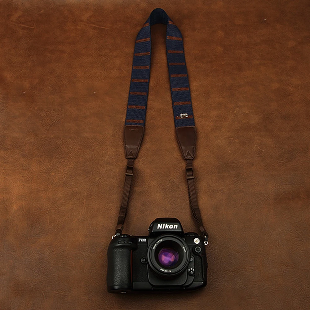 Cam-į 8196 digital SLR fotoaparatas dirželis Patogus medvilnės kamera virvelę, skirtas 