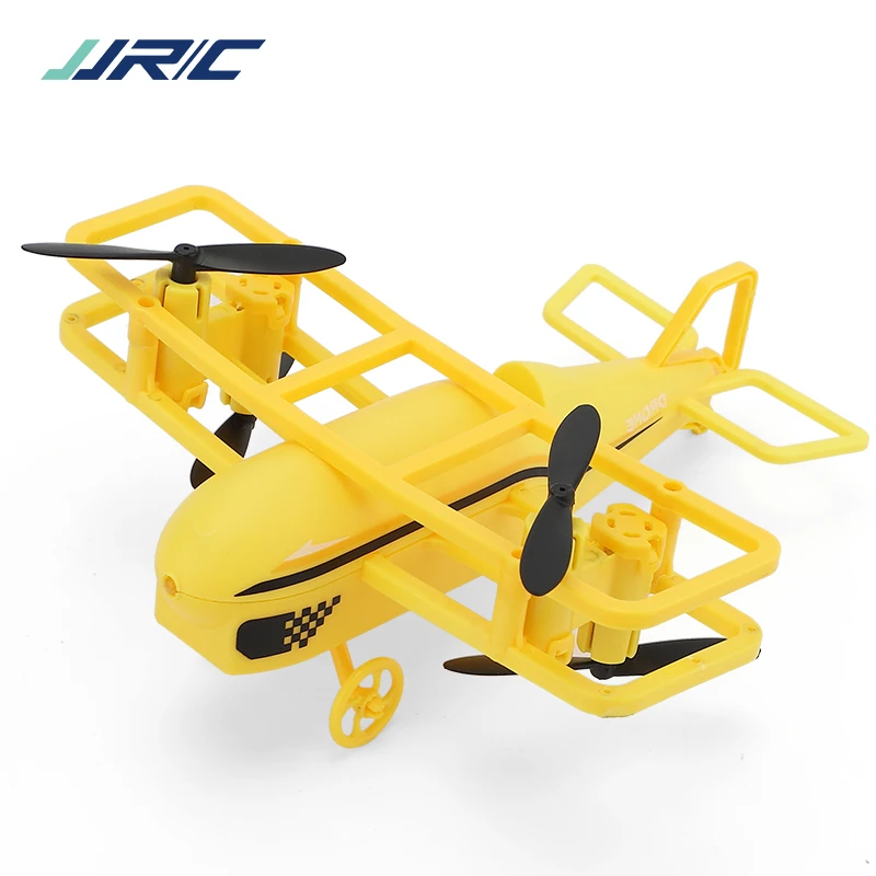 Mini electric RC lėktuvo JJRC H95 360 laipsnių roll 2,4 G nuotolinio Valdymo plokštumos sklandytuvas nepilotuojamų orlaivių dvigubo sparno žaislai vaikams
