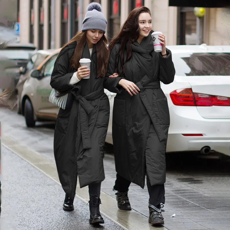 Mados Ilgai Parkas Moterų Varčias Hoodie Kailis Žiemą Šiltas, Kieto Kišenės Liemenės Ponios Aukštos Kokybės Tiesiai Streetwear