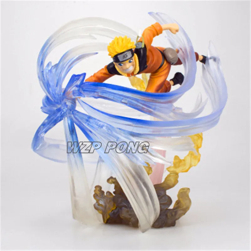 Naujas Anime NARUTO Uzumaki Naruto Rasengan pav Žaislas PVC Naruto veiksmų skaičius, Modelis juguetes Vaikams Gimtadienio Dovana 20cm