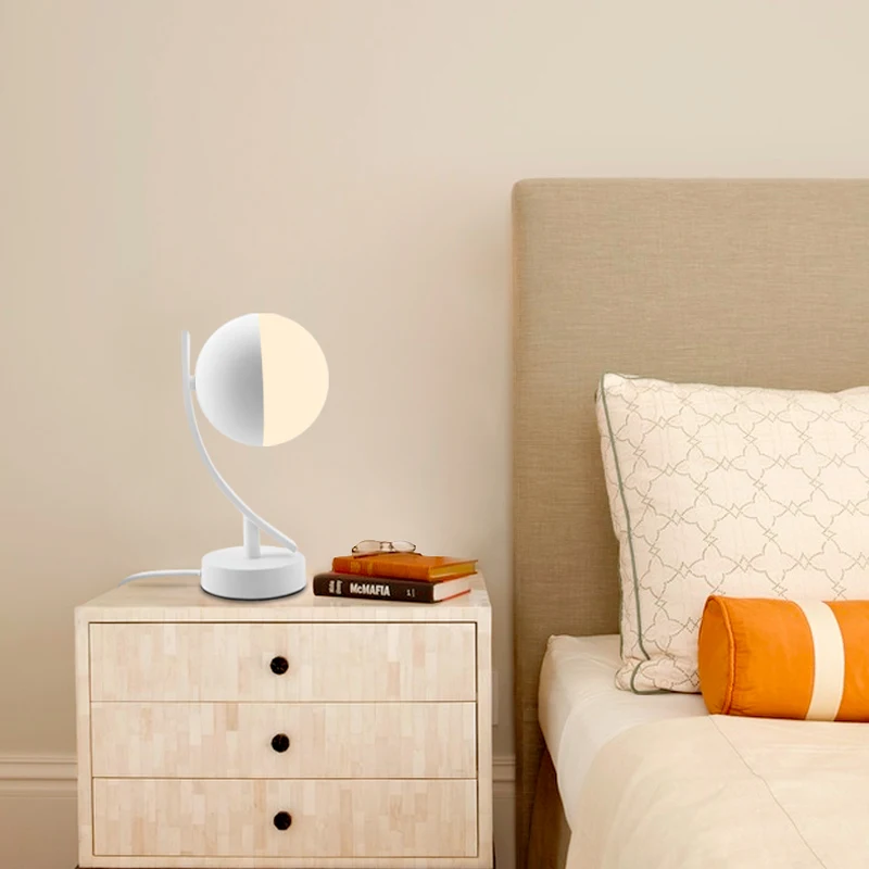 2019 Newst Wifi led smart Stalo lempa RGB daugiaspalvis Kontroliuojamos Nuotaika Naktį Šviesos Miegamojo Kambarį Stalas Spalvinga Lempa 12W 220V