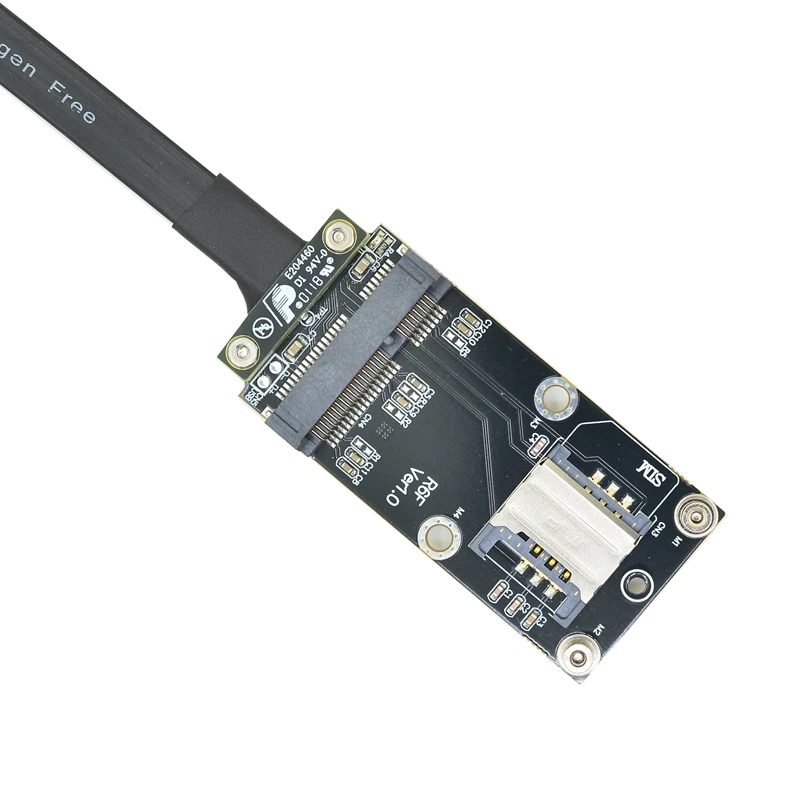 PCIe x4 pratęsimo laidą perduodama mini PCIe wireless kortelę mpcie kabelis PCIe3.0x1 gen3 8G/bps Didelės spartos perdavimo