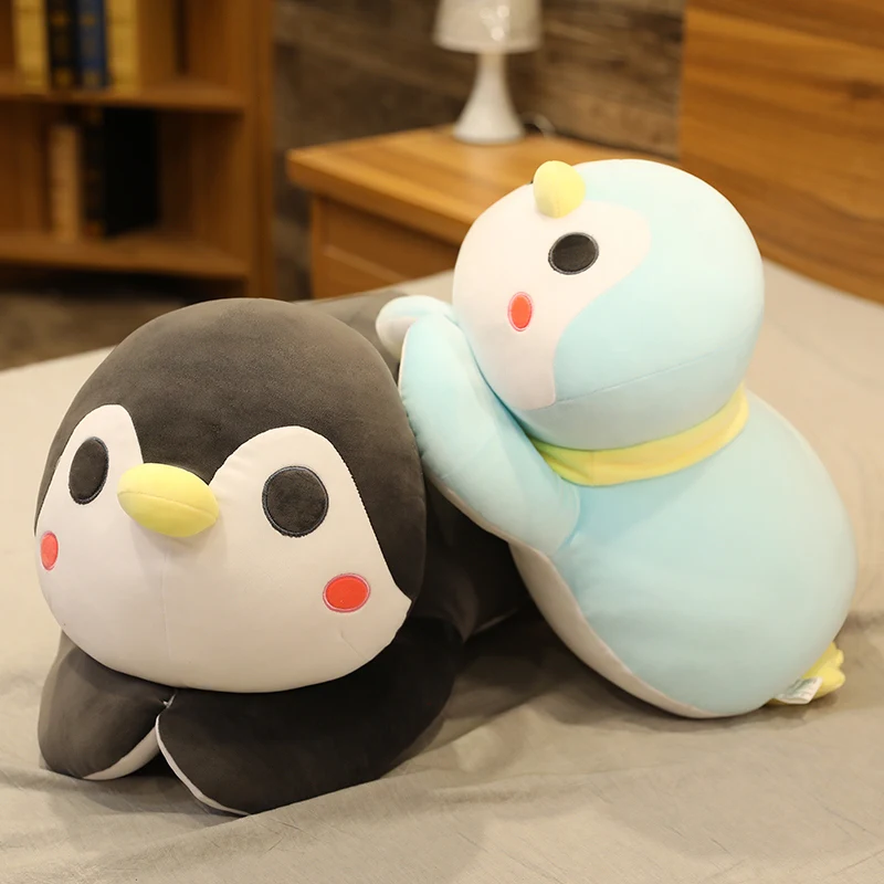 Karšto naujas Didelis Minkštas Riebalų Pingvinas Pliušiniai Žaislai Įdaryti Animacinių filmų Gyvūnų Lėlės Mados Žaislas Vaikams Kūdikių Cute Merginos Kalėdų, Gimtadienio Dovana