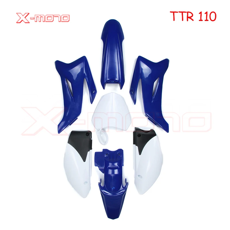 TTR110 Plastikų Lauktuvės Kūno Rinkinys, skirtas Yamaha TTR TTR110 110 2008 2009 2010 2011 2012 2013 & 110-150CC Dirt Bike