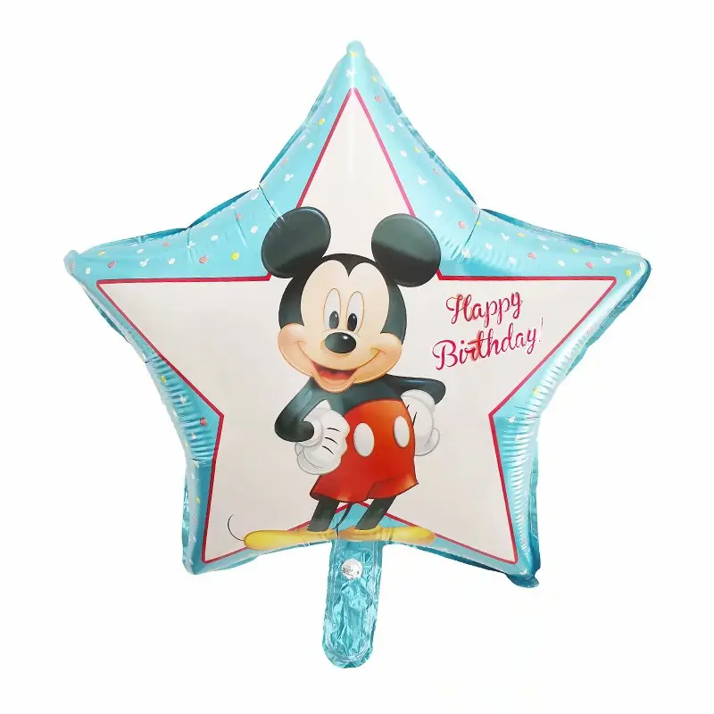 10vnt 18inch turas Mickey Minnie mouse Folija Balionai Baby shower Gimtadienio, Vestuvių Dekoravimas Vaikai Klasikinis Žaislai Prekes