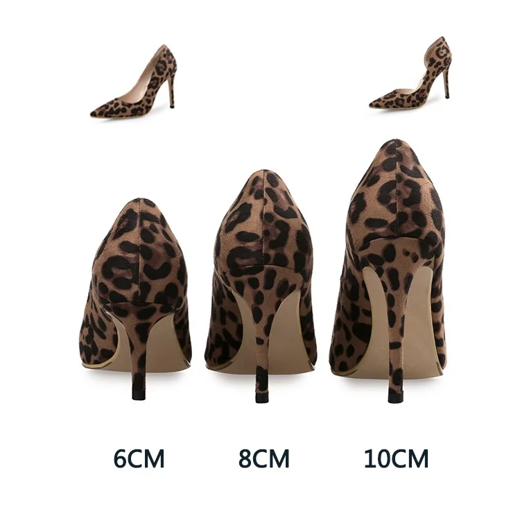 2020 Seksualus Leopard Moterų Bateliai Aukštakulniai 6-10CM, Elegantiškas Biuras Siurbliai, Batai Moterims Spausdinti Pažymėjo Tne Prabanga Pažintys Batai V1821