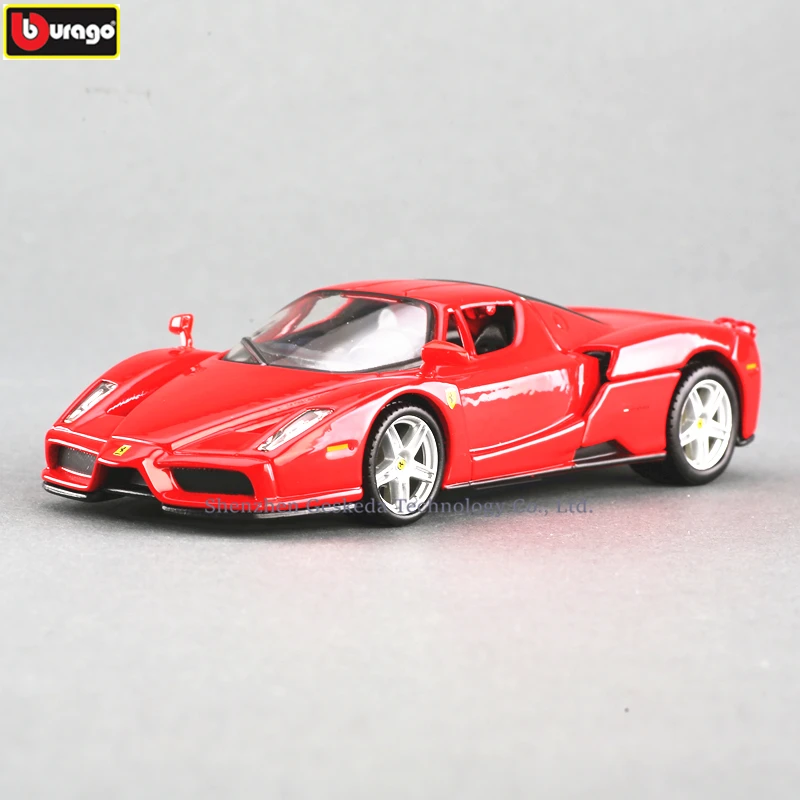 Bburago 1:32 Ferrari Enzo Aukštos imitacija Automobilio Modelį Die-casting Metalo Modelio Žaislą Dovanų Imituojamas Lydinio Automobilių Surinkimo