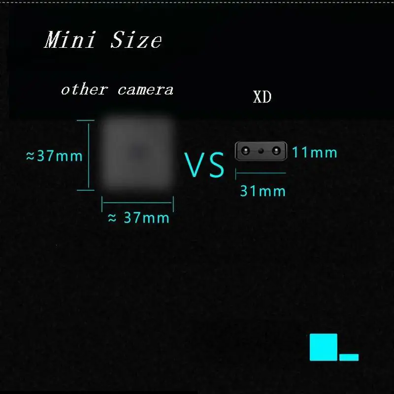 HD 1080P Mini Wifi Kamera XD IR IŠKIRPTI vaizdo Kamera, Infraraudonųjų spindulių Naktinio Matymo Pen Kamera, Vaizdo įrašymo, Judesio Aptikimo Micro pk sq11