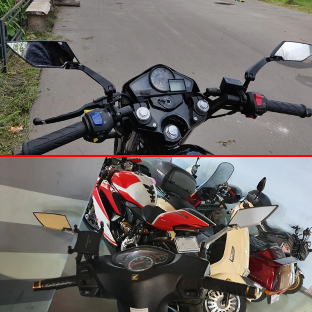 2020 Motociklo Veidrodėlis išoriniai Veidrodėliai Galinio vaizdo Išgaubtu Veidrodžiu Už YAMAHA mt07 mt09 fz07 fz09 mt/fz 07 09 mt10 xsr 700 Priedai