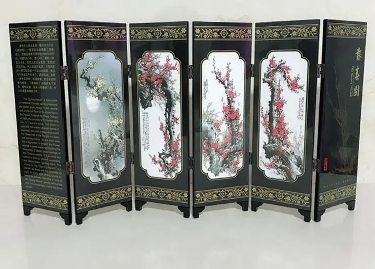 Primula lako antikvariniai mažo ekrano apdailos Kinijos rankų darbo specialios liaudies amatų muziejus