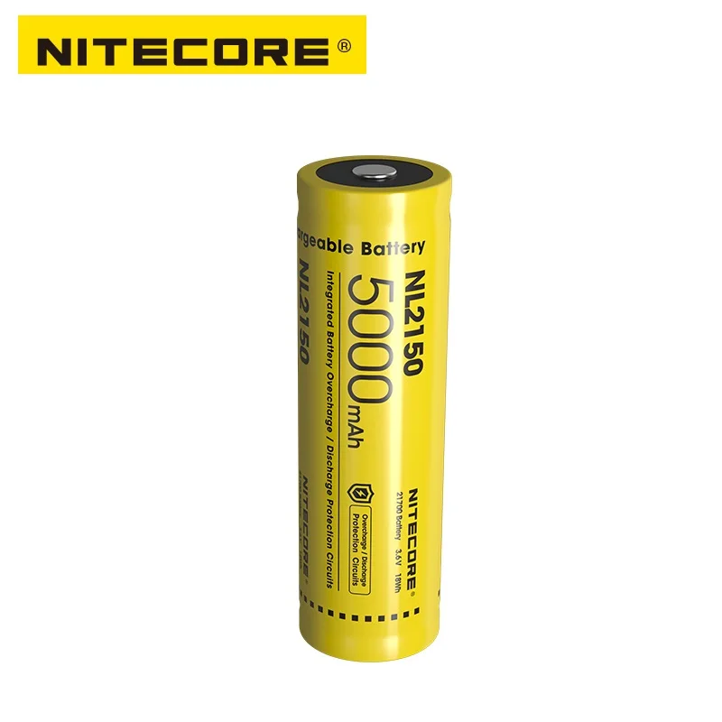 NITECORE NL2150 NL2145 NL2140 3,6 V 21700 Li-ion baterija