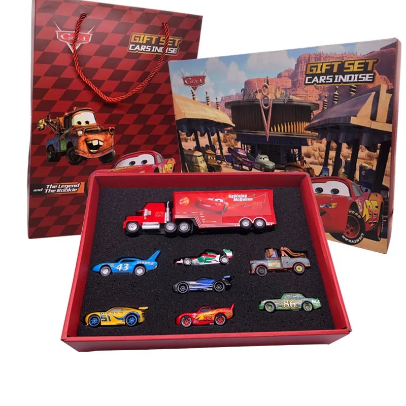 Disney Pixar Cars 3 Žaislas Žaibas Mcqueen Jackson Audra Mack Dėdė Sunkvežimių 1:55 Diecast Metal Automobilių Žaislai Vaikams Gimtadienio Dovana