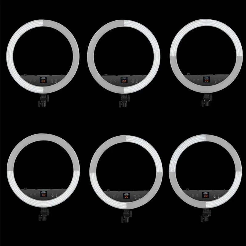 YONGNUO LED Šviesos YN808 800pcs Lemputė Karoliukai LED Žiedo, Vaizdo, Šviesos, Fotografijos Fotoaparato Makiažas su Palieskite Mygtuką Apšvietimo Funkcija
