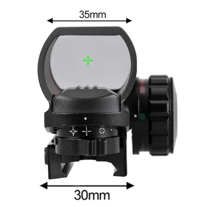 Taktinis Reflex Raudona Žalia Lazerio 4 Tinklelis Holografinis Prognozuojama Dot Akyse taikymo Sritis Striukės akyse Medžioklės 11mm/20mm Rail Mount AK
