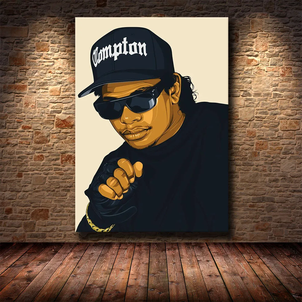 Hip-Hop 2PAC Legenda Žvaigždžių Plakatų ir grafikos Reperis Star Drobė Paveikslų ant Sienos Menas Nuotraukas, Namų Puošybai be Rėmelio