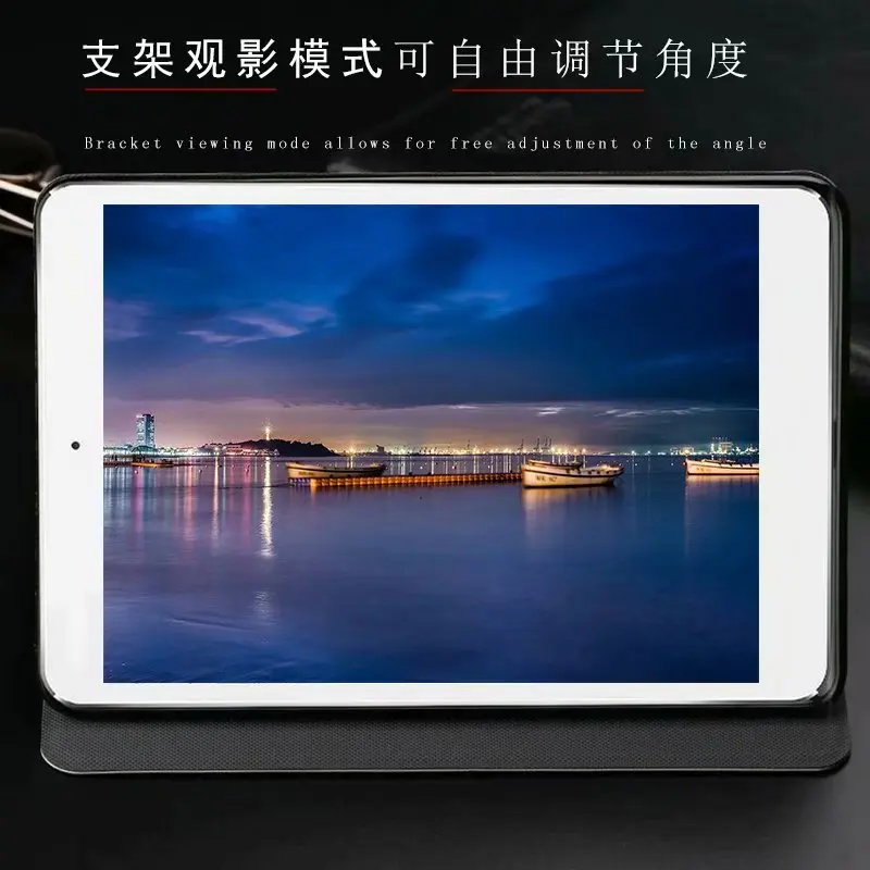 PU Odos dangą Atveju Xiaomi Mi Trinkelėmis 4 MiPad4 8 colių Tablet Apsaugos Smart Atveju xiaomi Mi Pad4 Mipad 4 8.0