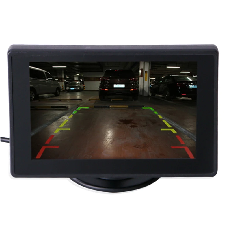 4.3 Colių TFT LCD Ekrane Reguliuojamas Automobilių Stebėti Transporto priemonės, Atsarginės Kameros, Apsaugos VAIZDO Kameros Ir Automobilių DVR